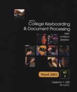 9780073138480-0073138487-College Keyboarding & Document Processing: Word 2003, Kit 3 Lessons 1-120