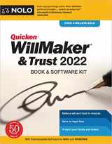 9781413329001-1413329004-Quicken Willmaker & Trust 2022: Book & Software Kit (Nolo)