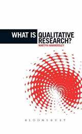 9781780933351-1780933355-What is Qualitative Research? (The 'What is?' Research Methods Series)