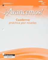 9780618782185-0618782184-Cuaderno: Practica por niveles (Student Workbook) with Review Bookmarks Level 1 (¡Avancemos!) (Spanish Edition)