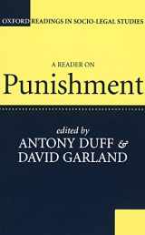 9780198763536-0198763530-A Reader on Punishment (Oxford Readings in Socio-Legal Studies)