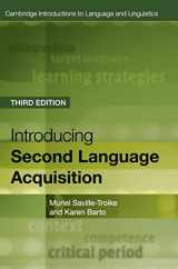 9781107149526-1107149525-Introducing Second Language Acquisition (Cambridge Introductions to Language and Linguistics)