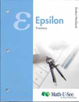 9781608260706-1608260704-Math.U.See Epsilon Student workbook and test book