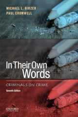 9780190298272-0190298278-In Their Own Words: Criminals on Crime