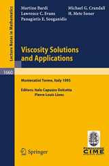 9783540629108-3540629106-Viscosity Solutions and Applications: Lectures given at the 2nd Session of the Centro Internazionale Matematico Estivo (C.I.M.E.) held in Montecatini ... 20, 1995 (Lecture Notes in Mathematics, 1660)