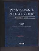 9780314655080-0314655085-Title: PENN.RULES OF COURT-13 STATE
