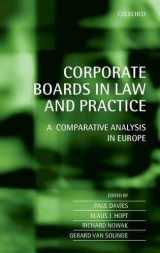 9780198705154-0198705158-Corporate Boards in European Law: A Comparative Analysis