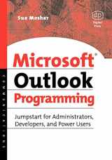 9781555582869-1555582869-Microsoft Outlook Programming: Jumpstart for Administrators, Developers, and Power Users