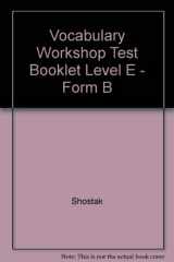 9780821576403-0821576402-Vocabulary Workshop Test Booklet Level E - Form B