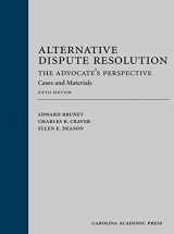 9781632815446-1632815443-Alternative Dispute Resolution: The Advocate's Perspective: Cases and Materials
