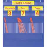 9780545114820-0545114829-Scholastic Counting Caddie and Place Value Pocket Chart