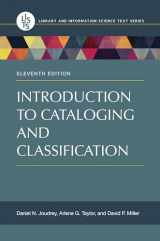 9781598848564-1598848569-Introduction to Cataloging and Classification (Library and Information Science Text Series)