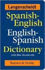 9780760748473-0760748470-Spanish-English English-Spanish Dictionary with Blue Headwords