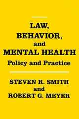 9780814778876-0814778879-Law, Behavior, and Mental Health: Policy and Practice