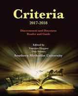 9781524917814-1524917818-Criteria 2017-2018: Discernment and Discourse Reader and Guide