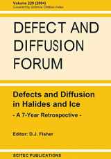 9783908451037-3908451035-Defects And Diffusion In Halides And Ice: A 7-year Retrospective