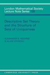 9780521358118-0521358116-Descriptive Set Theory and the Structure of Sets of Uniqueness (London Mathematical Society Lecture Note Series, Series Number 128)