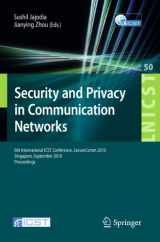 9783642161605-364216160X-Security and Privacy in Communication Networks: 6th International ICST Conference, SecureComm 2010, Singapore, September 7-9, 2010, Proceedings ... and Telecommunications Engineering, 50)