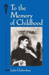 9780810107908-0810107902-To the Memory of Childhood