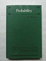 9780898712964-0898712963-Probability (Classics in Applied Mathematics, Series Number 7)