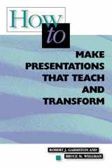 9780871201997-0871201992-How to Make Presentations that Teach and Transform: ASCD