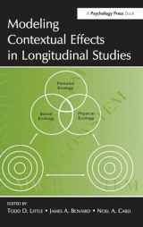 9780805850192-0805850198-Modeling Contextual Effects in Longitudinal Studies