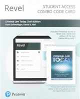 9780135775301-0135775302-Criminal Law Today -- Revel + Print Combo Access Code