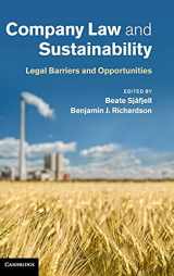 9781107043275-1107043271-Company Law and Sustainability: Legal Barriers and Opportunities