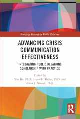 9780367687144-0367687143-Advancing Crisis Communication Effectiveness (Routledge Research in Public Relations)