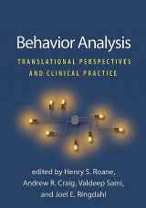 9781462553488-1462553486-Behavior Analysis: Translational Perspectives and Clinical Practice