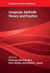 9781316513996-1316513998-Language Aptitude Theory and Practice (Cambridge Applied Linguistics)