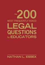9781412965774-1412965772-The 200 Most Frequently Asked Legal Questions for Educators
