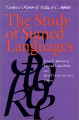 9781563681233-1563681234-The Study of Signed Languages: Essays in Honor of William C. Stokoe