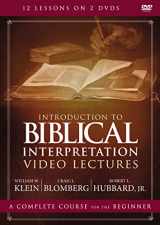 9780310535966-0310535964-Introduction to Biblical Interpretation Video Lectures: An Introduction