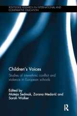 9781138285033-113828503X-Children's Voices: Studies of interethnic conflict and violence in European schools (Routledge Research in International and Comparative Education)