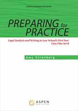 9781454858997-1454858990-Preparing for Practice: Legal Analysis and Writing in Law School's First Year: Case Files Set C (Aspen Coursebook)