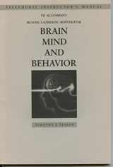 9780716716938-0716716933-Brain, Mind and Behaviour: Telecourse Instructor's Manual
