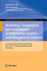9783540874768-3540874763-Modelling, Computation and Optimization in Information Systems and Management Sciences: Second International Conference MCO 2008, Metz, France - ... in Computer and Information Science, 14)