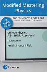 9780136781189-0136781187-College Physics: A Strategic Approach -- Modified Mastering Physics with Pearson eText Access Code