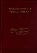 9780729408097-0729408094-Correspondance de Madame de Graffigny: v. 13: 20 Aout 1752-30 Decembre 1753, Lettres 1907-2092 (French Edition)