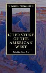 9781107095373-1107095379-The Cambridge Companion to the Literature of the American West (Cambridge Companions to Literature)