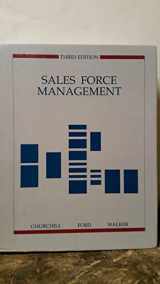 9780256080049-0256080046-Sales Force Management: Planning, Implementation, and Control (Irwin Series in Marketing)