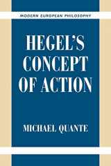 9780521038232-0521038235-Hegel's Concept of Action (Modern European Philosophy)