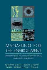 9780787910044-078791004X-Managing for the Environment: Understanding the Legal, Organizational, and Policy Challenges