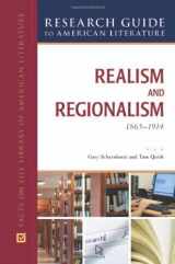 9780816078646-0816078645-Realism and Regionalism, 1865-1914 (Research Guide to American Literature)