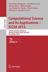 9783642310744-3642310745-Computational Science and Its Applications -- ICCSA 2012: 12th International Conference, Salvador de Bahia, Brazil, June 18-21, 2012, Proceedings, Part II (Lecture Notes in Computer Science, 7334)