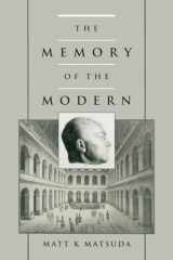 9780195093650-0195093658-The Memory of the Modern