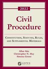 9781543858242-1543858244-Civil Procedure: Constitution, Statutes, Rules, and Supplemental Materials, 2022 (Supplements)