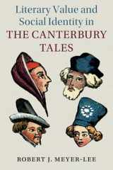 9781108707435-1108707432-Literary Value and Social Identity in The Canterbury Tales (Cambridge Studies in Medieval Literature, Series Number 108)