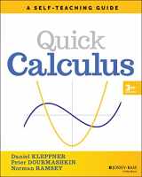 9781119743194-1119743192-Quick Calculus: A Self-Teaching Guide (Wiley Self-Teaching Guides)